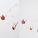 Décoratifs et éco-conçus, les mobiles origami de chez Bon Vent