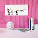 Tableau promenade au jardin