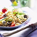 Salade de blé estivale aux couleurs grecques