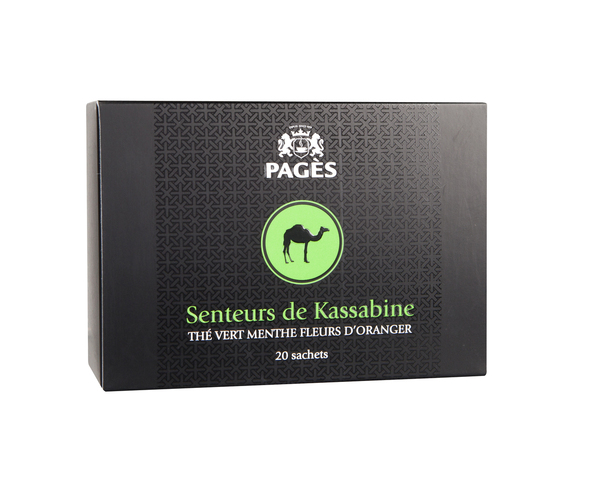Thé vert menthe des fleurs d’oranger pour « Senteurs de Kassabine », Pagès