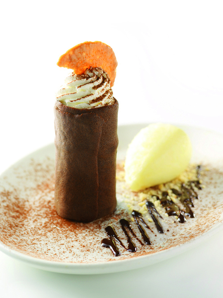 Délicate tour à la saveur fraîchement fruitée