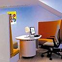 Les zones clients sont ouvertes mais parfaitement insonorisées.