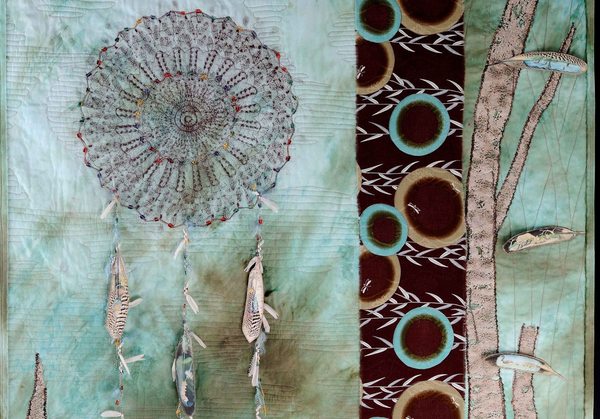 Art textile de Frédérique Crétal/Jojäl