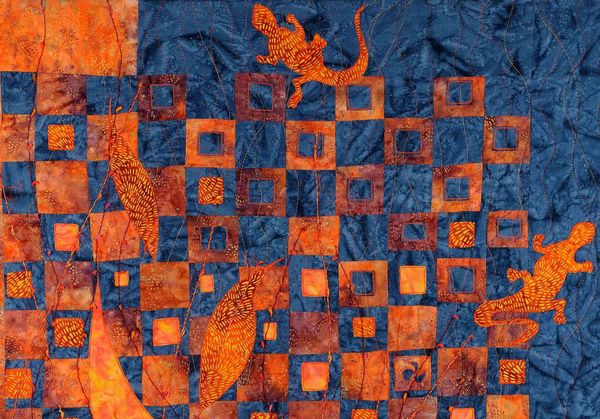 Art textile de Frédérique Crétal/Jojäl