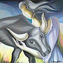 Peinture de Hubert Agostini