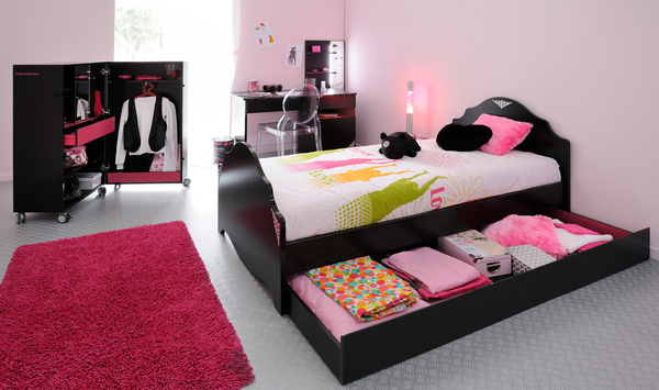 Évolutive, girly et rock, une vraie chambre d'adolescente