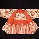 Freedom’s Price : tapisserie tissée en soie et fils métalliques et rehaussée de quelques perles de crystal, 2005, H. 0,81 x175 cm