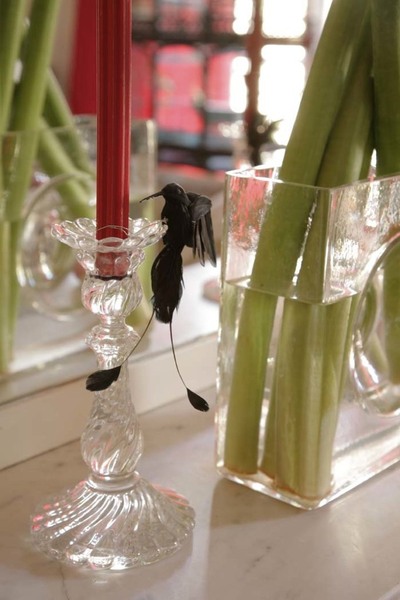 Détail vase cheminée (cadeau de famille).