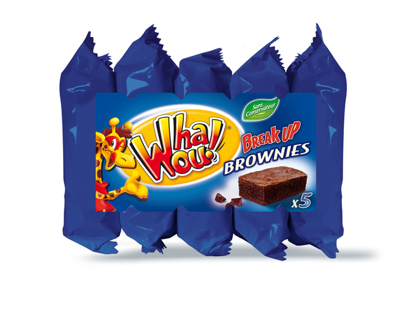 Onctueux et tendre le brownie  Break Up pour redonner du tonus