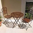 mobilier en fer forgé