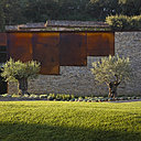 Le magnifique chai au milieu des oliviers