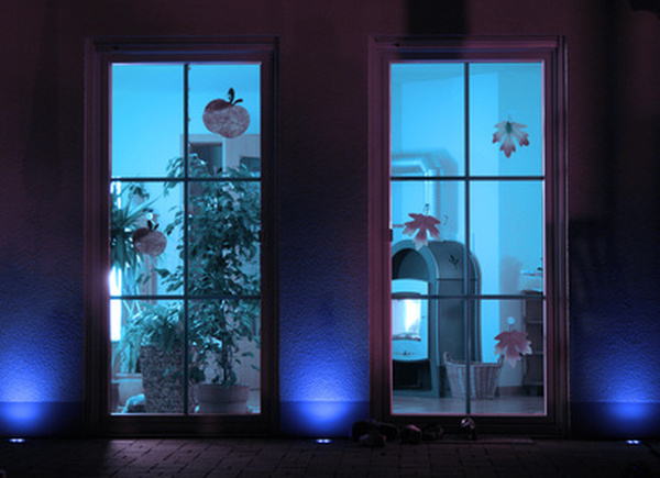 eclairage de la façade