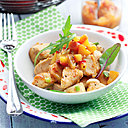 Un fumet indien pour un plat aux couleurs estivales