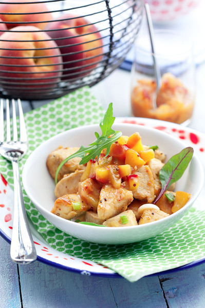 Un fumet indien pour un plat aux couleurs estivales