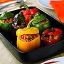 Des petits légumes merveilleusement fourrés à la viande