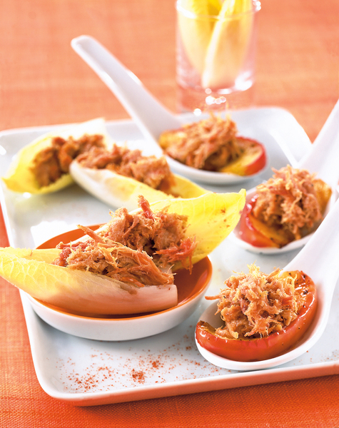 De menues bouchées réalisées en un tour de main, à déguster à l’apéritif