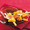 Des brochettes sucré-salé d’andouille et d’ananas gourmandes, en entrée ou à l’apéritif