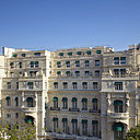 La façade côté avenue d'Iéna, côté jardins du Trocadéro