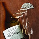 Bonus chez Pol Roger: un porte-verres mural