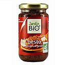 Pesto Rosso aux tomates confites après le légendaire pesto vert au basilic, Jardin Bio’