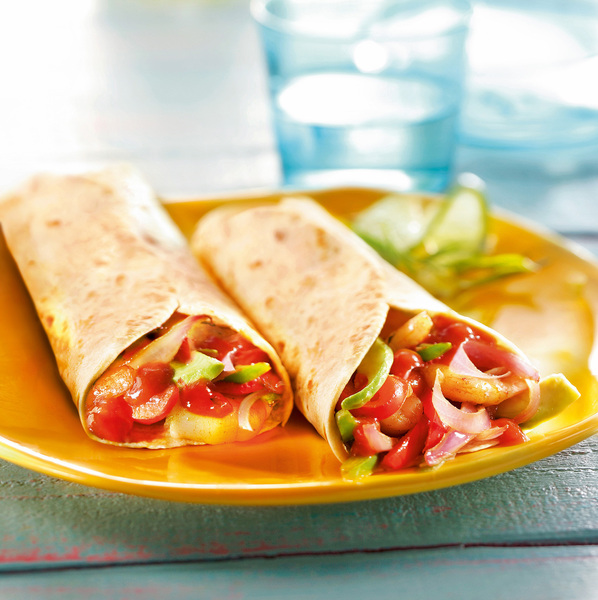 Hommage aux gambas dans une recette 100% inspirée par le Mexique