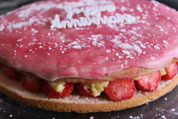 Soyez généreux de crème mousseline