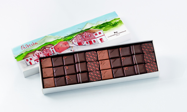 Saveurs du Pays Basque pour ce coffret signé la Maison du Chocolat