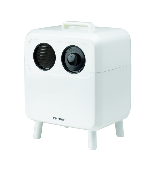 Le purificateur d’air «Patrull» filtre l’air pour éliminer le pollen, la poussière, les mites et les particules de fumée qui peuvent causer des réactions allergiques.