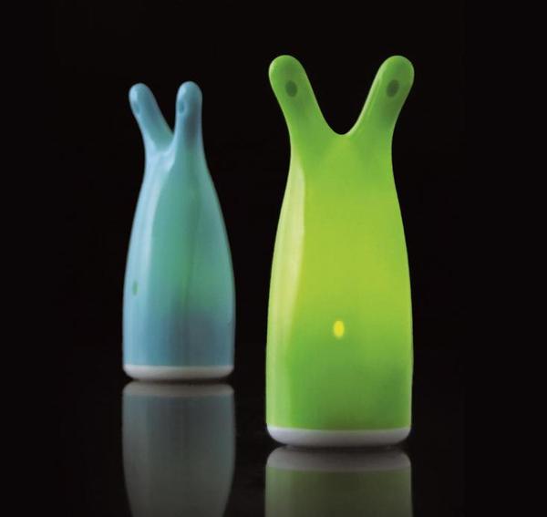 Set de deux veilleuses très design. Karis