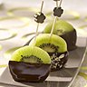 Sucettes de kiwi au chocolat