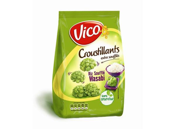 Les croustillants wasabi: entre pleurs et éternuements