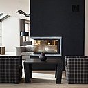 Cheminée contemporaine à l'Alpina