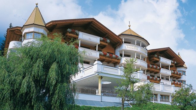Vue générale du très classique Hôtel Gardena Grödnerhof Vue générale du très classique Hôtel Gardena Grödnerhof