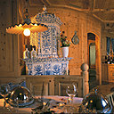 Gastronomique, ultra-classique et étoilé, le restaurant Anna Stuben de l'Hôtel Gardena Grödnerhof accueille ses convives dans un cadre lambrissé et chaleureux