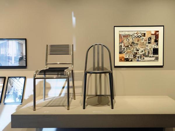 René Herbst ou Mallet Stevens, deux des chaises fétiches d'Andrée Putman