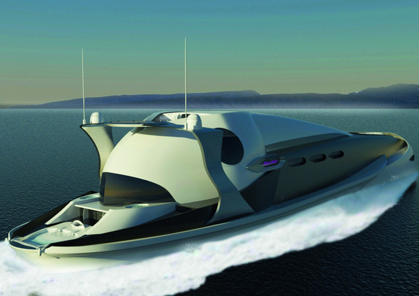 Ocean Hawk: 115 mètres de technologie pour un client privé féru d'écologie