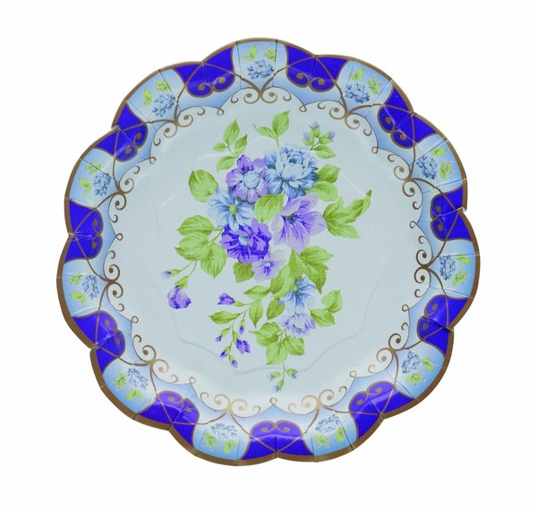 Assiette à gâteau Scrumptious. En carton. 17 cm. 6 €.