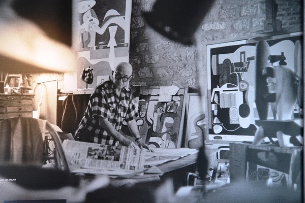 L'artiste au travail !