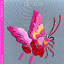 La broderie de soie de Annie Maître & Céline Cousin