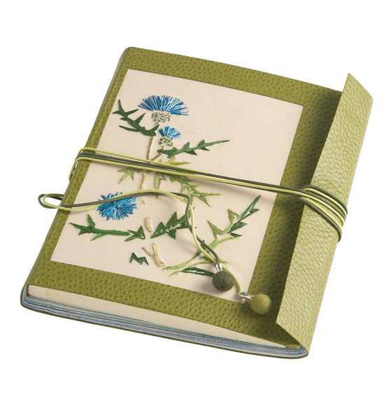 Le carnet aux chardons bleus © Annie Maître & Céline Cousin