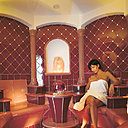 Luxe plus que classique pour le hammam du Grödnerhof