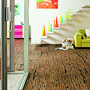 Corkett Tigra permet de créer pour un aménagement intérieur une ambiance originale de qualité. Les teintes sont les couleurs du pelage du tigre, beige doré et noir.