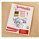Coloriage sur T-shirt Kit T-shirt blanc © Gribouille