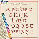 Le ductus "Onciale" ©2011 Artemio par Manetis