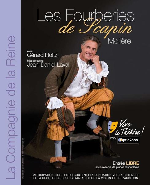 Les célèbres Fourberies de Scapin à la sauce Gérard Holtz