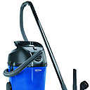 Aspirateur de la gamme BUDDY par Nilfisk, idéal pour l’aspiration de l’eau et de la poussière de la maison (petit, léger et puissant).