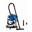 Aspirateur de la gamme MULTI 20 par Nilfisk, parfait pour les travaux d’intérieur comme d’extérieur. Il possède une fonction soufflerie et un rangement facile du flexible.