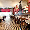 La salle sympathique, façon bistrot de quartier un peu chic