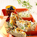 Fougasse au fenouil et mimolette Fougasse au fenouil et mimolette