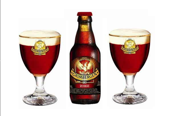 Grimbergen aux arômes de fruits rouges.